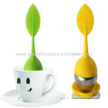 Food Grade Silicone Tea Strainer, Silicone Material With Stainless Steel